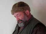home made sheepskin hat.JPG