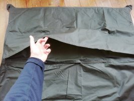 Sold Custom Waxed Canvas Bivvy Bag by Bushcraft Spain OFFERS WELCOME BushcraftUK Community