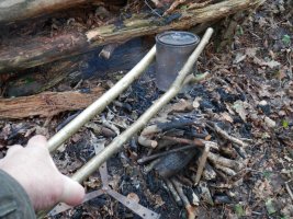 Fire Tongs (9) in use making charcloth.JPG