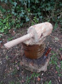 0004 use a maul or small log.JPG