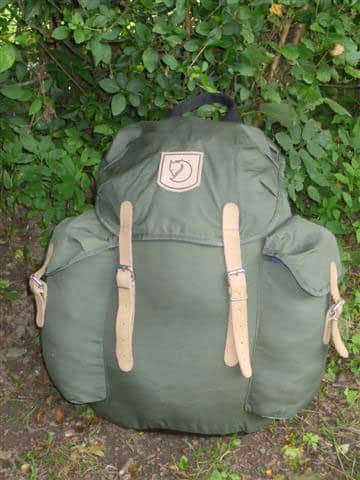 Fjällräven store vintage backpack