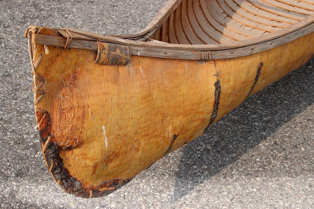 birch bark canoe